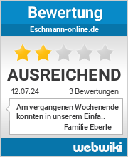Bewertungen zu eschmann-online.de