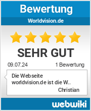 Bewertungen zu worldvision.de