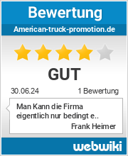 Bewertungen zu american-truck-promotion.de