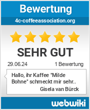 Bewertungen zu 4c-coffeeassociation.org