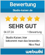 Bewertungen zu studio-kaiser.de