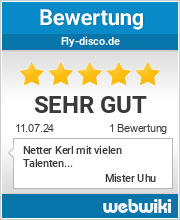 Bewertungen zu fly-disco.de