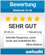 Bewertungen zu notebook-fit.de