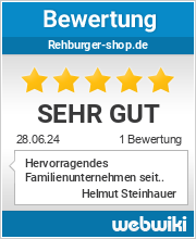 Bewertungen zu rehburger-shop.de
