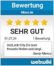 Bewertungen zu mixxt.de