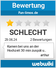 Bewertungen zu fun-limos.de