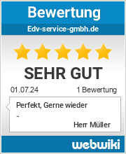 Bewertungen zu edv-service-gmbh.de