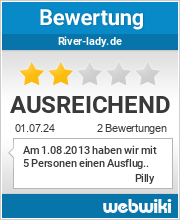 Bewertungen zu river-lady.de
