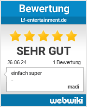 Bewertungen zu lf-entertainment.de