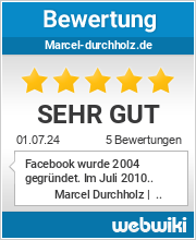 Bewertungen zu marcel-durchholz.de