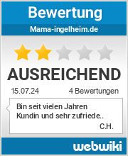 Bewertungen zu mama-ingelheim.de