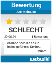 Bewertungen zu asb-mainz.de