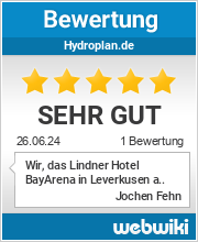 Bewertungen zu hydroplan.de