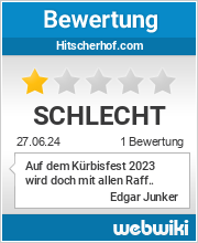 Bewertungen zu hitscherhof.com