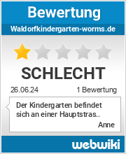 Bewertungen zu waldorfkindergarten-worms.de
