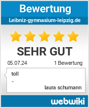 Bewertungen zu leibniz-gymnasium-leipzig.de