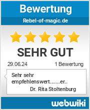 Bewertungen zu rebel-of-magic.de