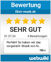 Bewertungen zu elixir-musik.de