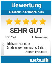 Bewertungen zu autohaus-altermann.com