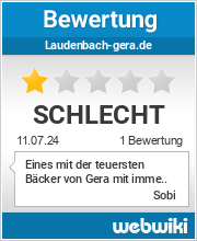 Bewertungen zu laudenbach-gera.de