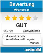 Bewertungen zu motorradx.de