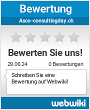 Bewertungen zu asco-consultingday.ch
