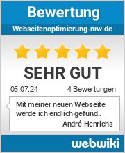 Bewertungen zu webseitenoptimierung-nrw.de