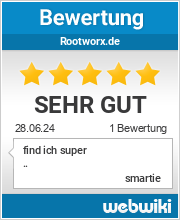 Bewertungen zu rootworx.de