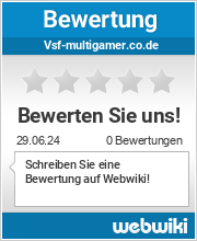 Bewertungen zu vsf-multigamer.co.de
