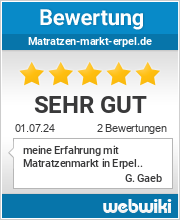 Bewertungen zu matratzen-markt-erpel.de