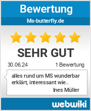 Bewertungen zu ms-butterfly.de