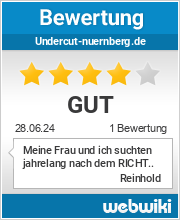 Bewertungen zu undercut-nuernberg.de