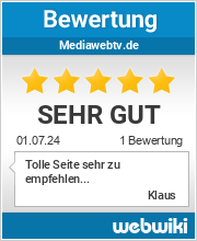 Bewertungen zu mediawebtv.de