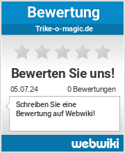 Bewertungen zu trike-o-magic.de