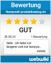 Bewertungen zu honeywell-produktkatalog.de