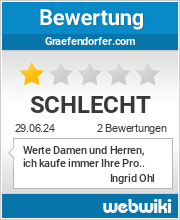 Bewertungen zu graefendorfer.com
