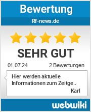 Bewertungen zu rf-news.de