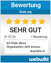 Bewertungen zu ecde.org