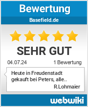 Bewertungen zu basefield.de