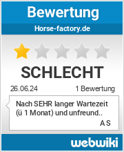 Bewertungen zu horse-factory.de