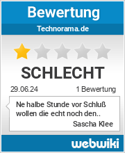 Bewertungen zu technorama.de