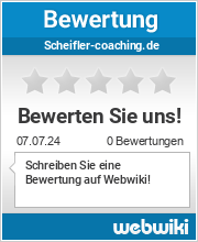 Bewertungen zu scheifler-coaching.de