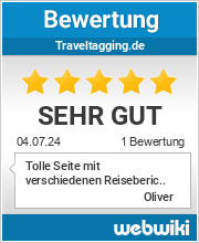 Bewertungen zu traveltagging.de
