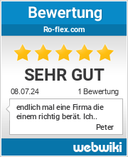 Bewertungen zu ro-flex.com