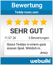 Bewertungen zu teddy-town.com