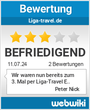 Bewertungen zu liga-travel.de