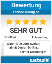 Bewertungen zu edersee-fishing.de