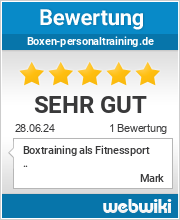 Bewertungen zu boxen-personaltraining.de