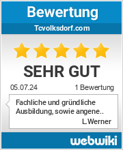 Bewertungen zu tcvolksdorf.com