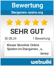 Bewertungen zu stargames-casino.org